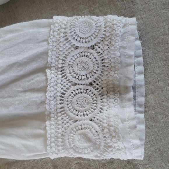 Sigrid Olsen 100 % linen top - Picture 12 of 12